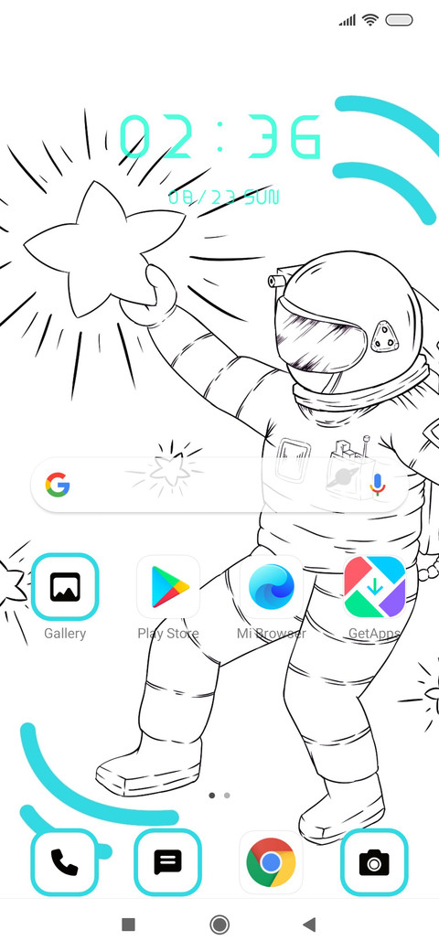 Astronaut - Lined_3MDS screenshot