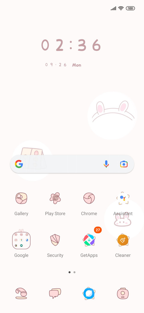 pink bubble screenshot