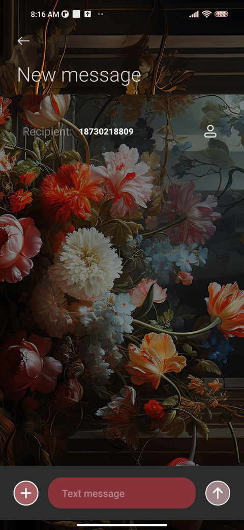 Retro flowers screenshot