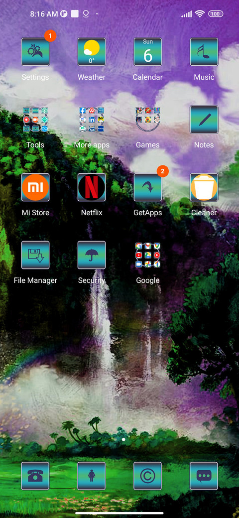 Waterfall_Art screenshot