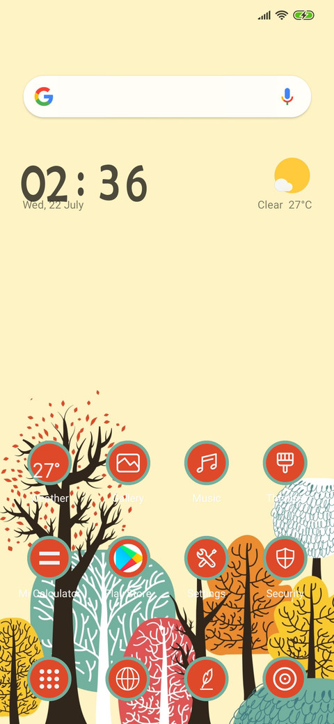 Warm Leaves_3MDS screenshot