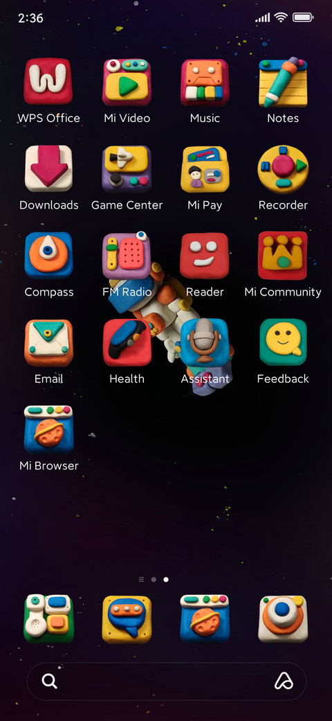 SpaceMan Clay screenshot