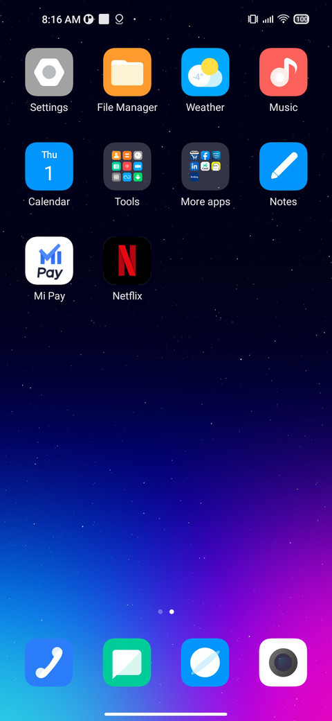 Gradient Galaxy screenshot