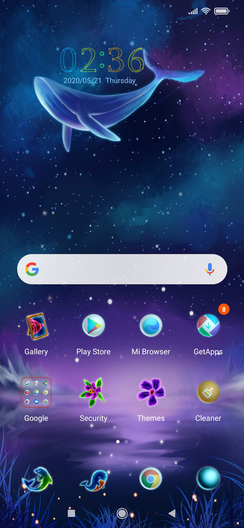 Whale screenshot