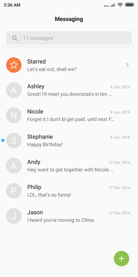 Angelina screenshot