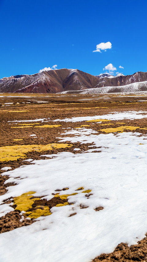 View of tundra on qinghaitibet plateau screenshot