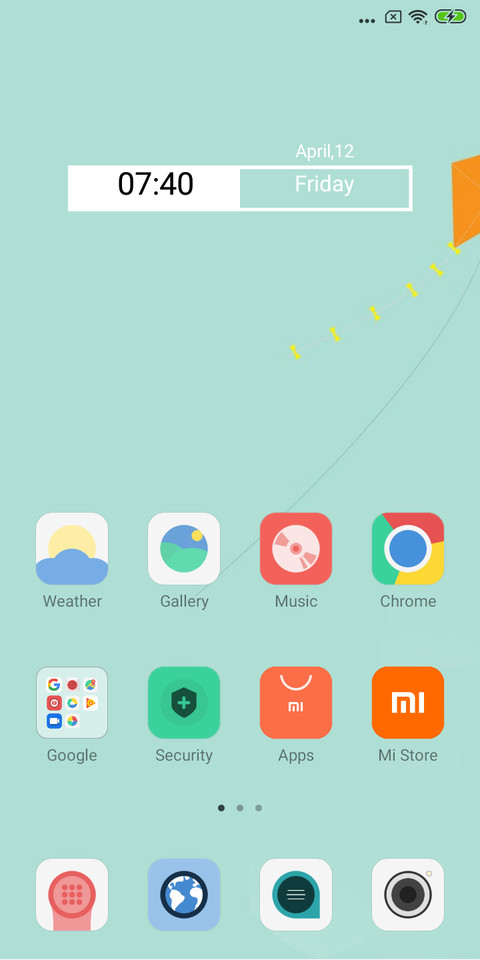 Blue Lime screenshot
