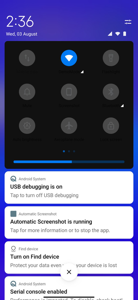 Android v12.5 screenshot