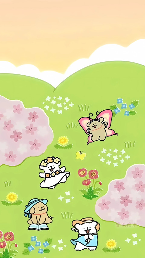 线条小狗为什么有颜色区别 screenshot