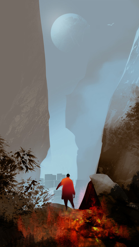 Fantasy illustrations screenshot