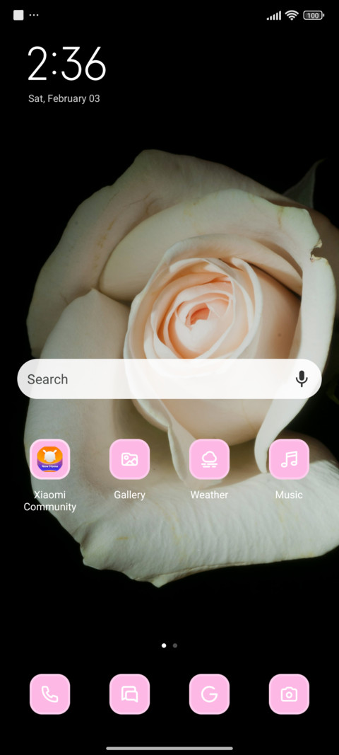 White Rose screenshot