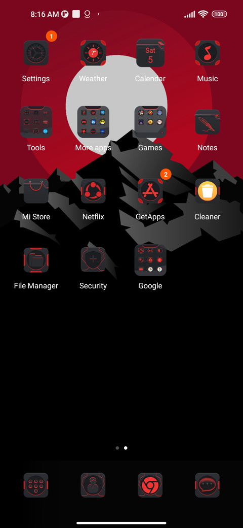 Spider UI screenshot