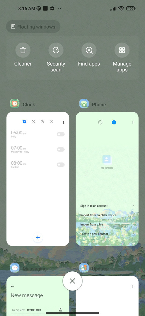 Afternoon window screenshot