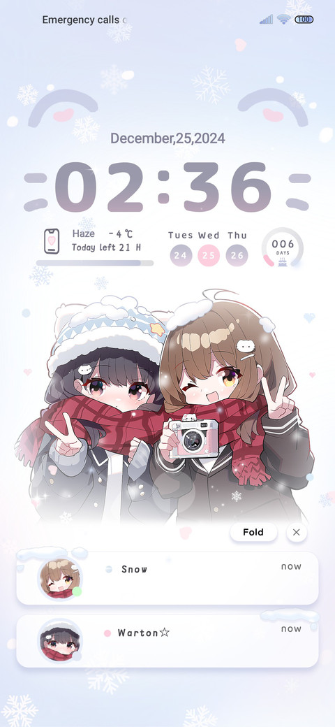 Winter photo screenshot