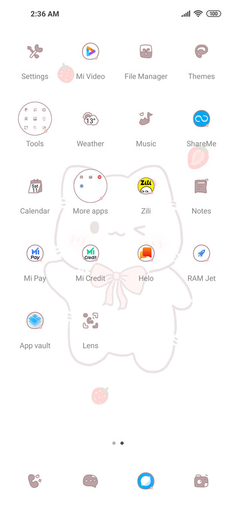 Good morning meow screenshot