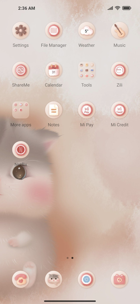 Cute  hamster screenshot
