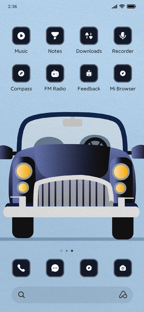 Cartoon car screenshot