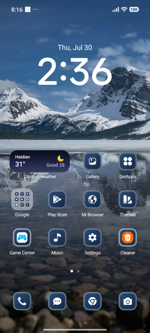 Snowy Mountains screenshot