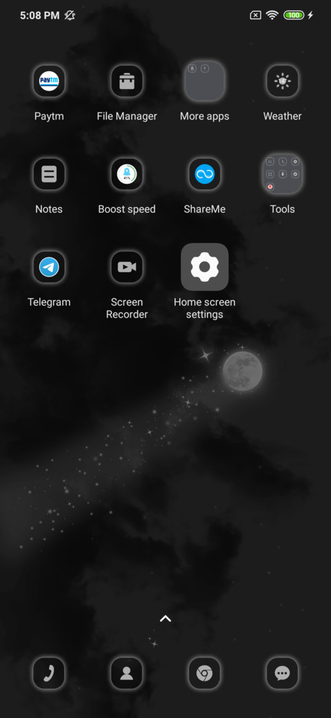 Dark moonlight screenshot