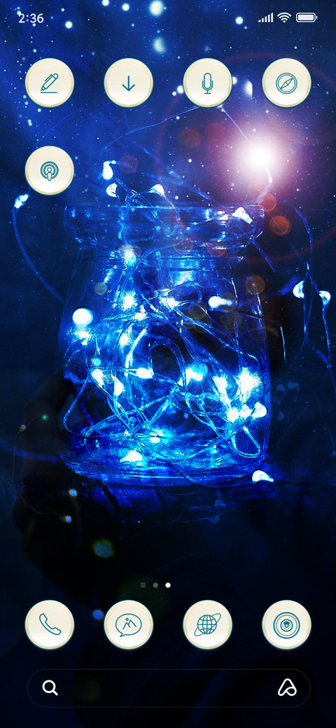 Mystical Light Particles_3MDS screenshot