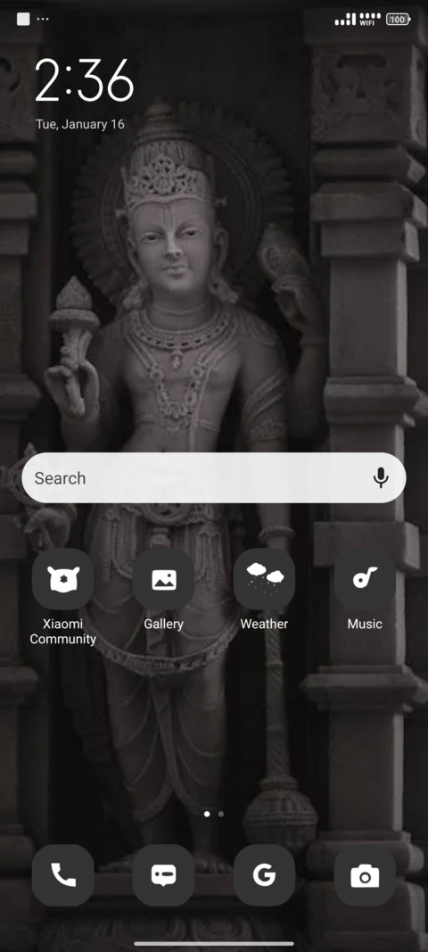 Temple statue screenshot
