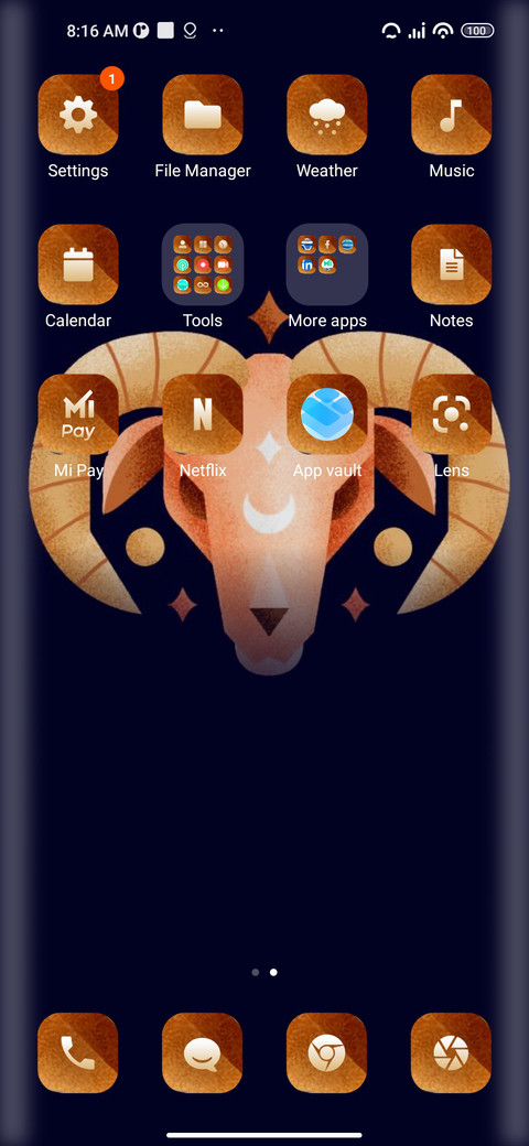 Aries screenshot