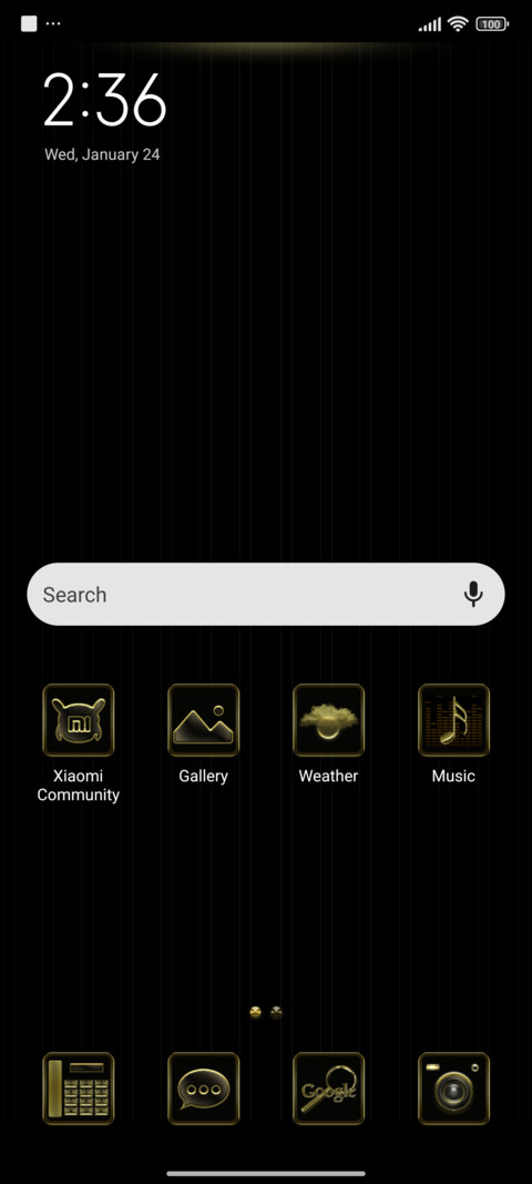 Gold screenshot