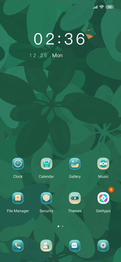 Green bush screenshot