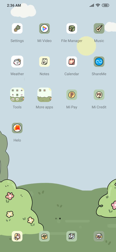 Hello life widget screenshot