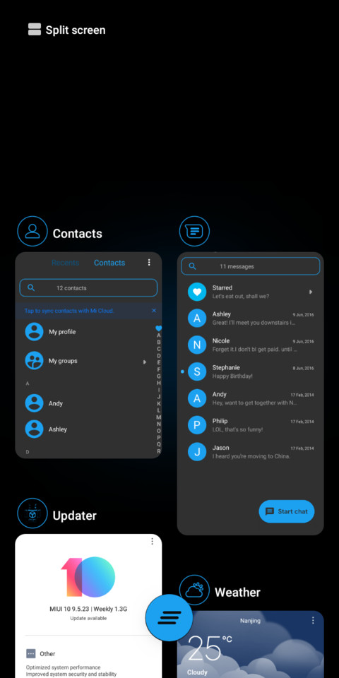 X Darkness  Twitter Accent _DWM19 screenshot