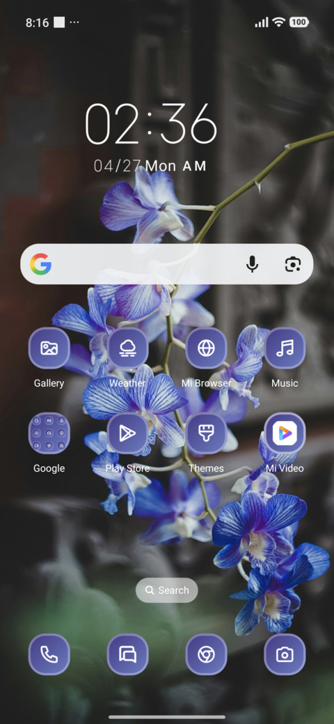 Blue Orchid screenshot