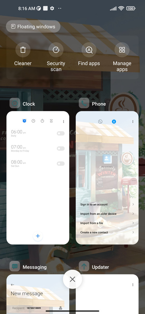 Warm Winter Cafe screenshot