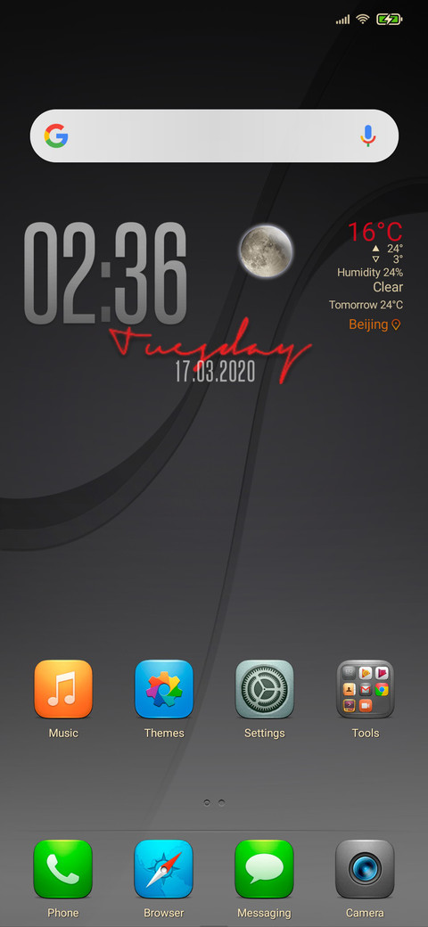 NewPort v11 DarkLight screenshot