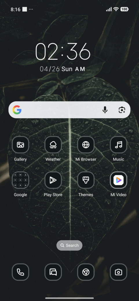 Dark Leaf screenshot