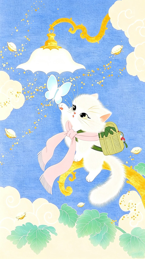 可爱的精灵猫咪-锐景创意 screenshot