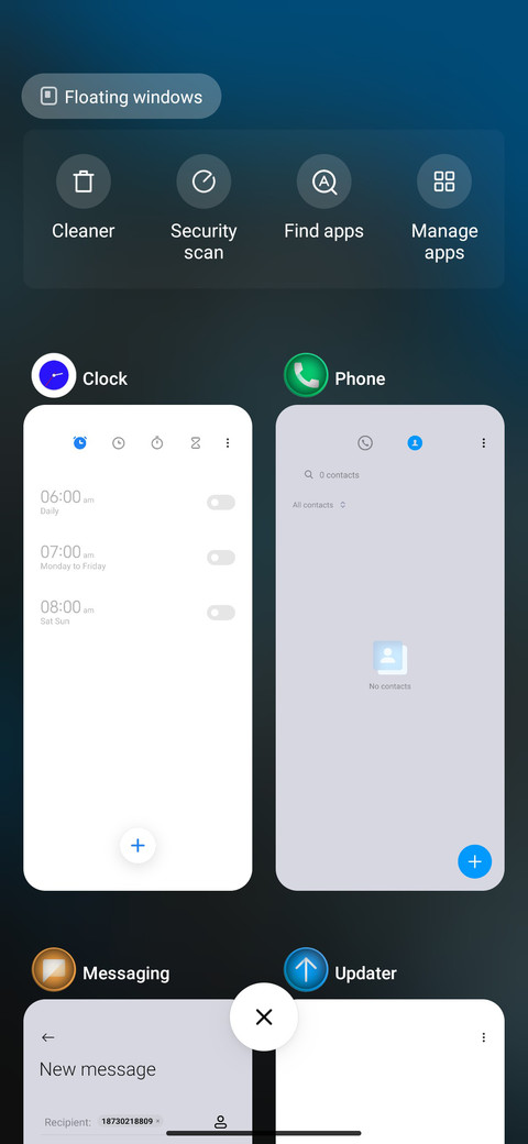 Mars Over Blue screenshot