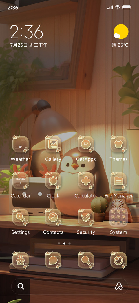 3D desktop screenshot