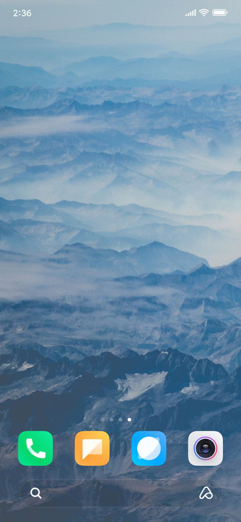 BLUE ALPHA V10 screenshot
