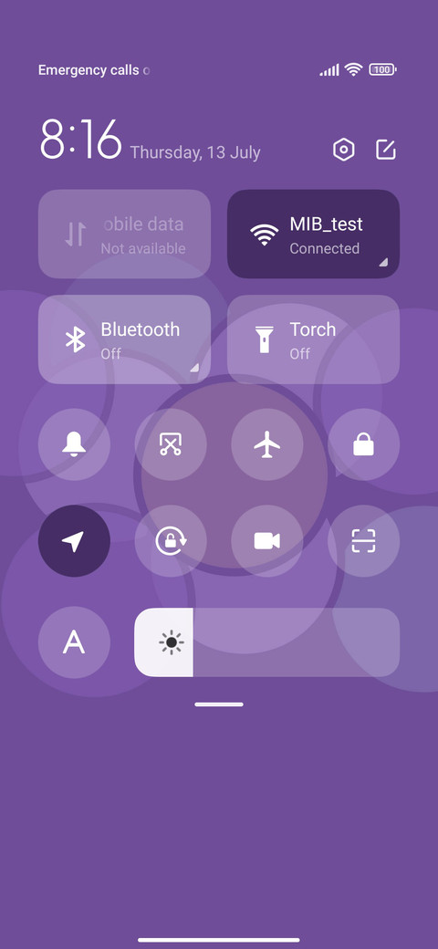 My circle diagram screenshot
