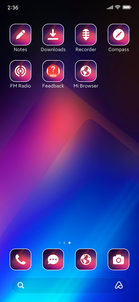 Gradient Glare screenshot