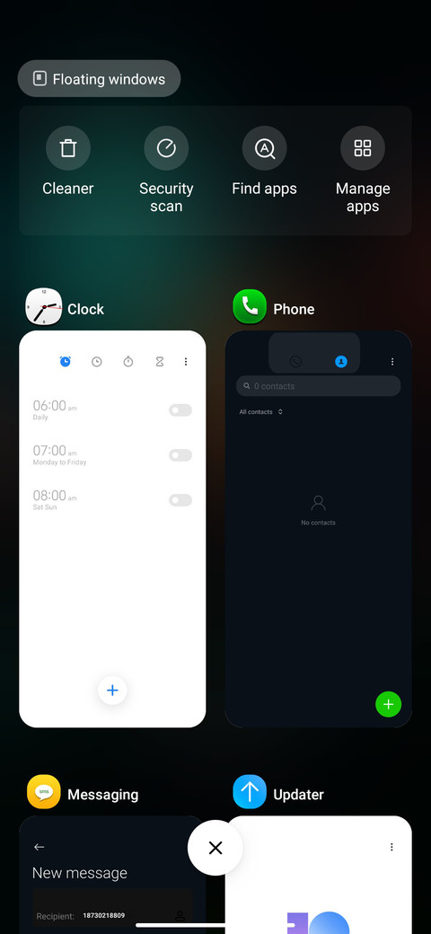 Glow lamp screenshot