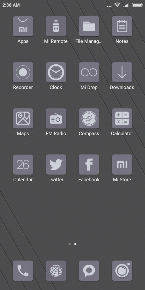 Gray Stock screenshot
