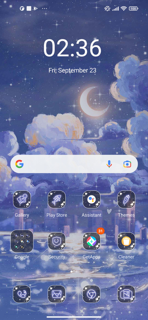 Clouds+sea screenshot