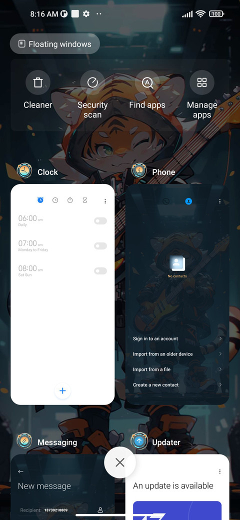 Cyber Tiger Band screenshot