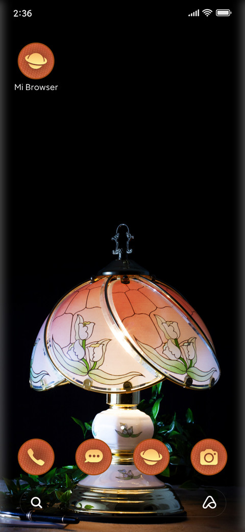 lamp aesthetic screenshot