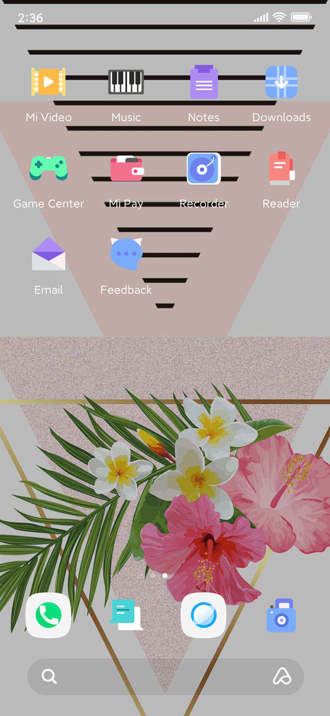 Window flower screenshot