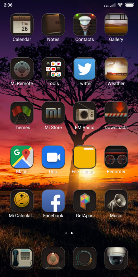 Official MIUI Theme_12 screenshot
