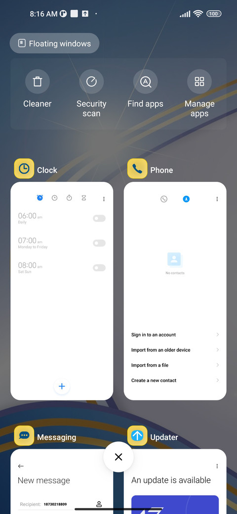 Luxury frame screenshot