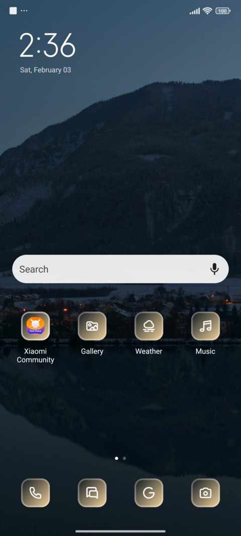 Landscape screenshot