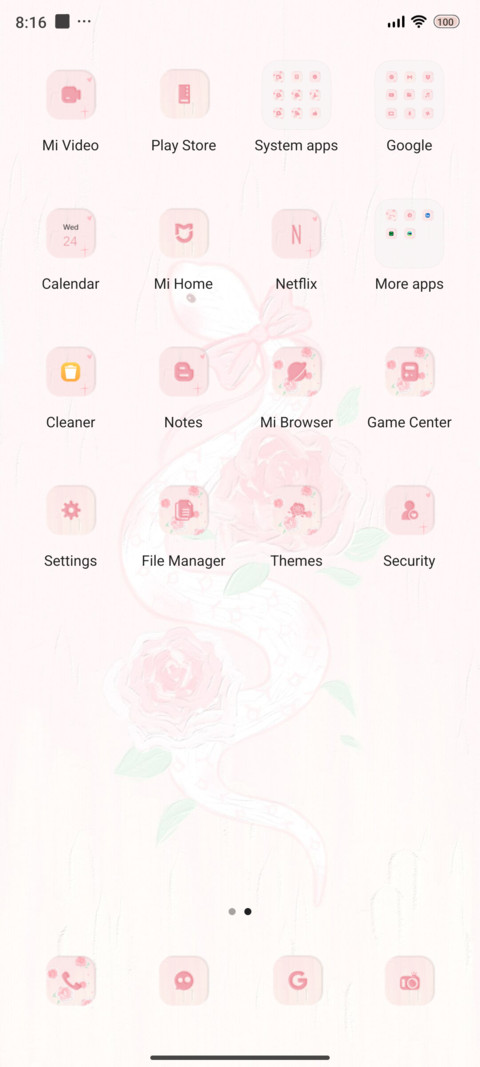 Snake flower screenshot